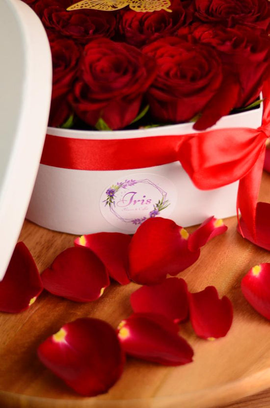 red rose box