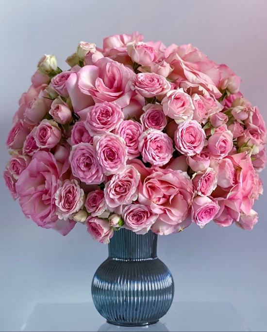 Luxury Pink flowers Vase
