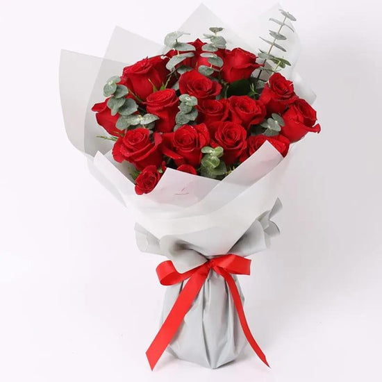 Red rose bouquet