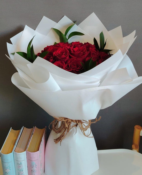 Red rose bouquet