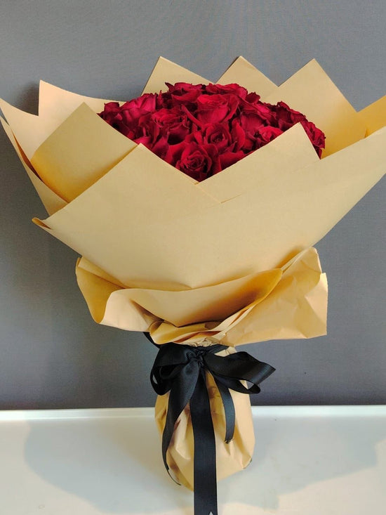 Red rose bouquet