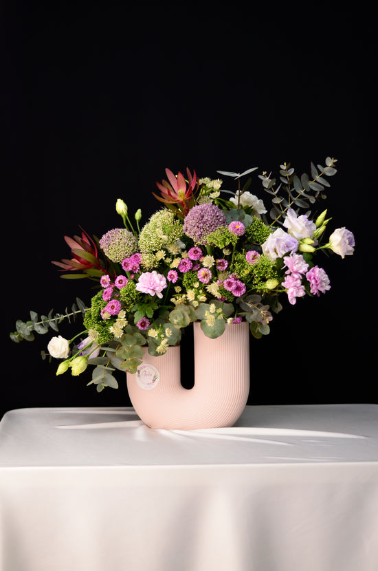 Luxury by Sawsan ™️ Pink Flowers Vase