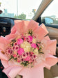 Luxury pink flowers bouquet