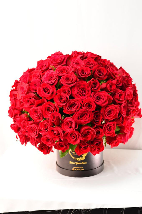 Luxury red rose Box