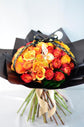 Orange flowers bouquet