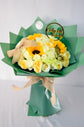 Yellow flowers bouquet