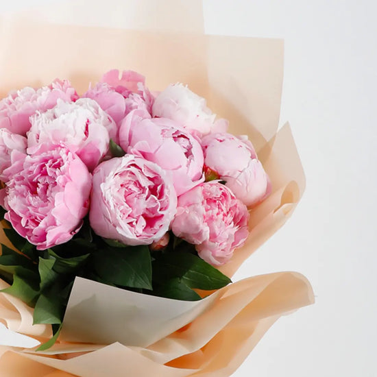 Luxury pink peony bouquet