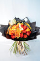 Orange flowers bouquet