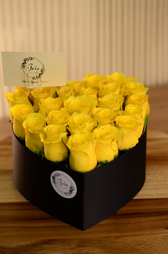 Yellow rose Box