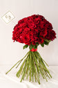 65 red rose bouquet