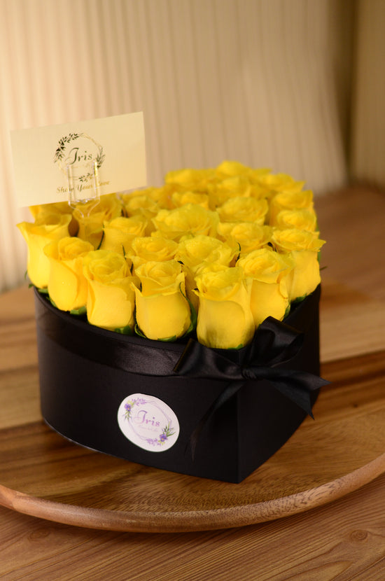 Yellow rose Box