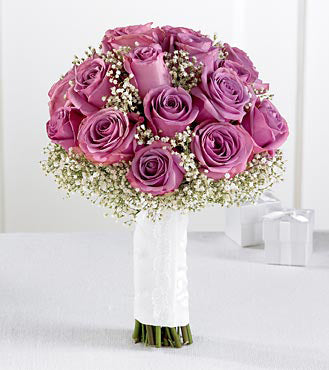 pink rosé bridal Bouquet