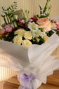 Orange pink and white flowers Bouquet