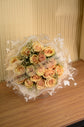 peach rose Bouquet