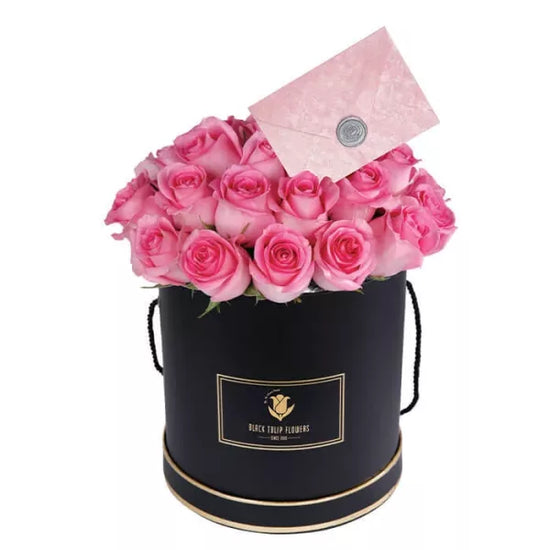 Pink rose box